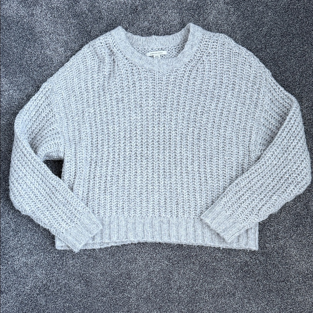 American Eagle Outfitters Light Gray Women's Sweater